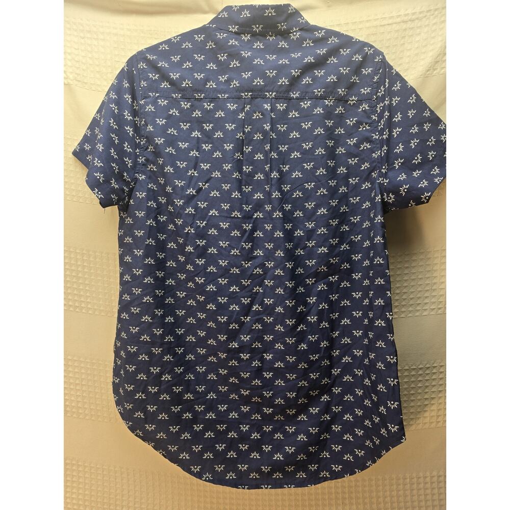 Eddie Bauer Women's Short Sleeve Wicking Adventure Shirt Blueprint Size XS s1 - Picture 6 of 8